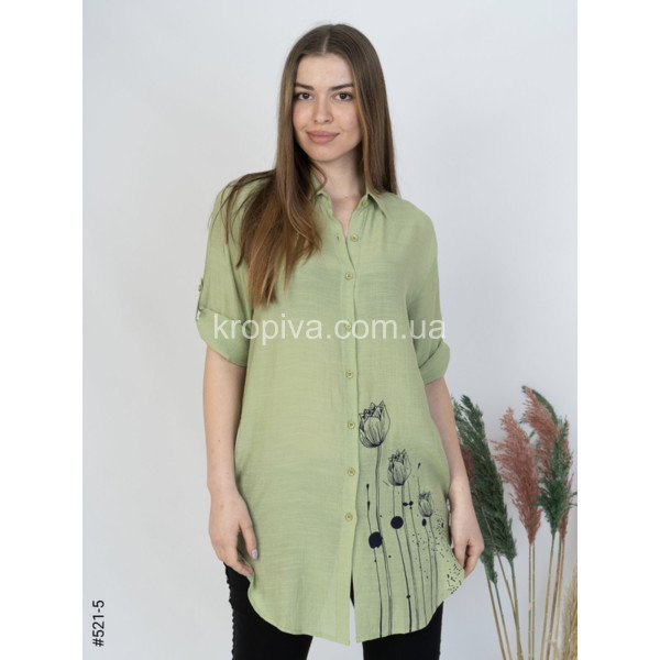 Жіноча сорочка-туніка 521 оптом  (060324-759)