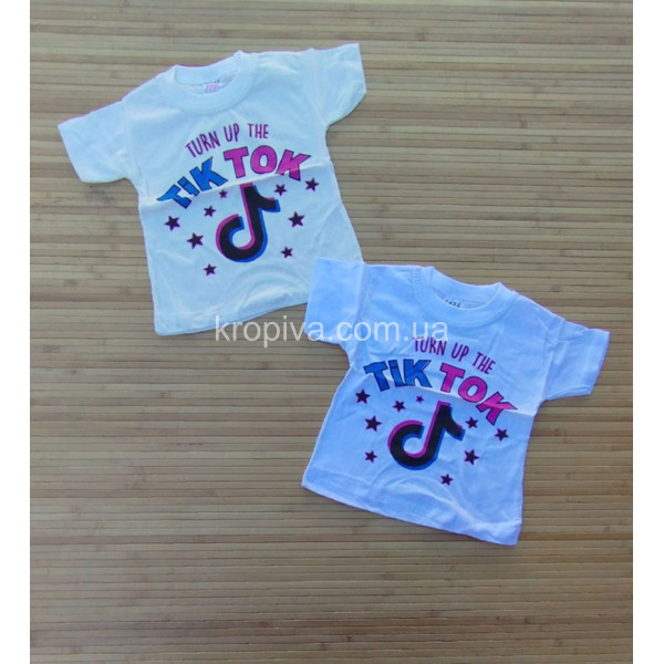 Детская футболка кулир 1-3 года Турция оптом  (110324-675)