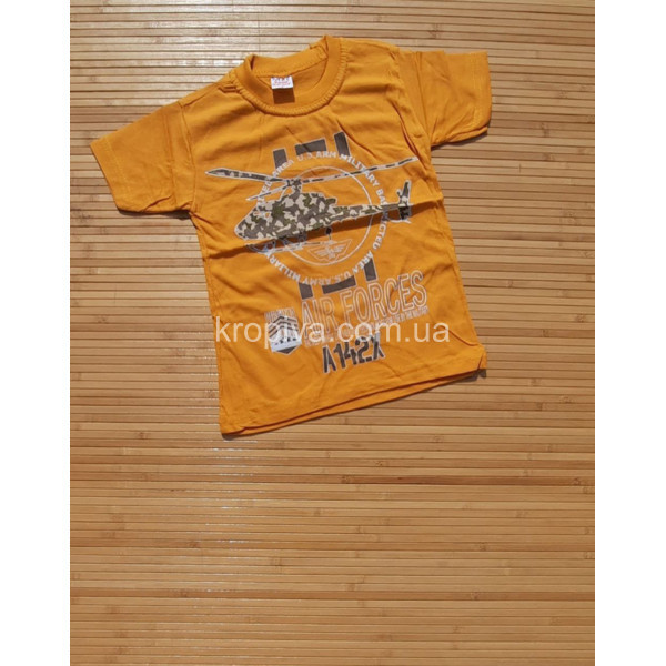 Детская футболка кулир 4-8 лет Турция оптом  (110324-715)