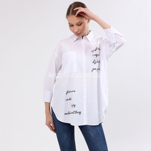 Женская рубашка норма Турция оптом 130324-654