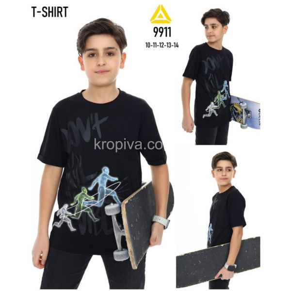 Дитяча футболка 10-14 років Туреччина оптом  (270324-607)