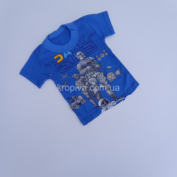 Детская футболка 26-34 кулир оптом  (090424-712)