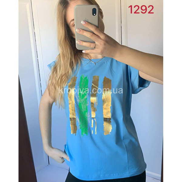 Женская футболка норма оптом 190424-432