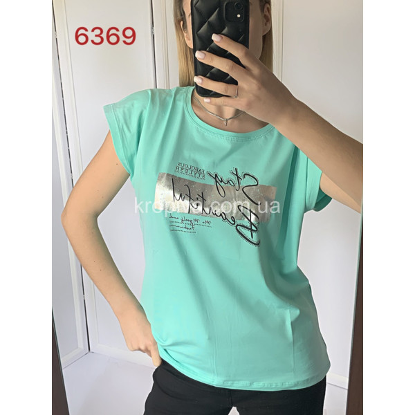 Женская футболка норма микс оптом 030524-555