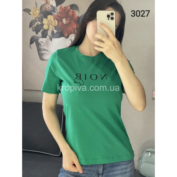 Женская футболка норма оптом  (090524-398)