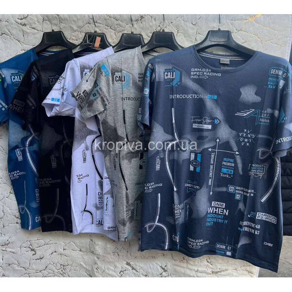 Чоловічі футболки 10 батал мікс оптом 270225-726