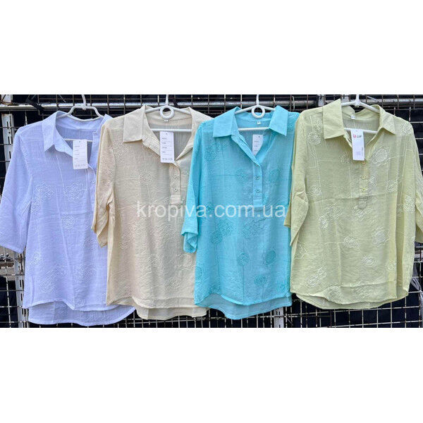 Женская блузка лен оптом 200325-669