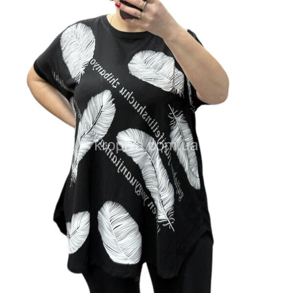 Женская футболка 25007 супербатал оптом 040425-668