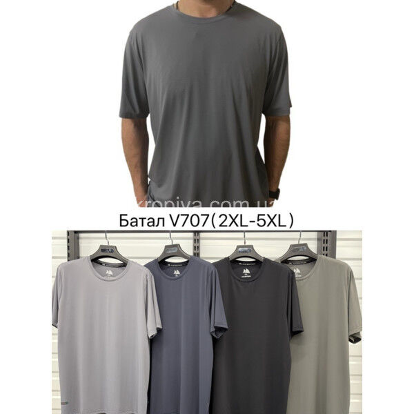 Мужская футболка батал микс оптом 150425-610