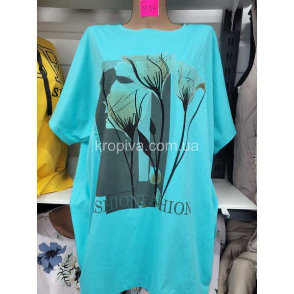 Женская футболка 9937 супербатал микс оптом 040525-066