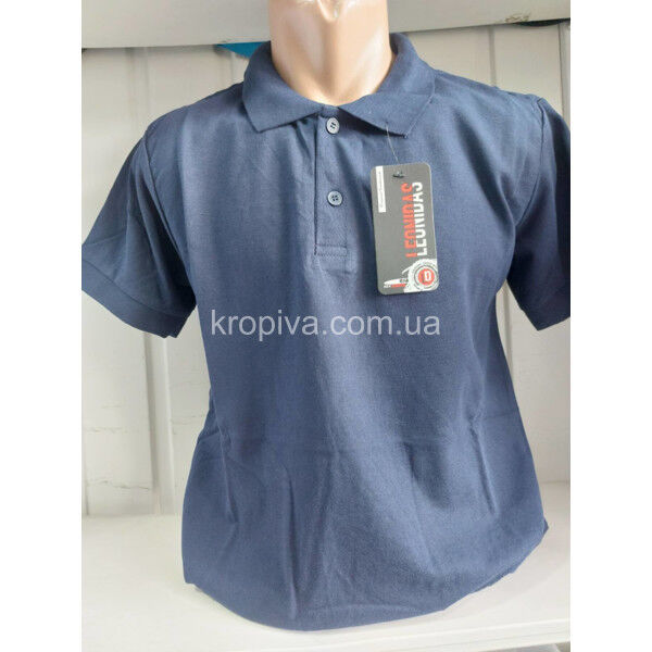 Мужская футболка-поло норма Турция LEONIDAS оптом 030525-786