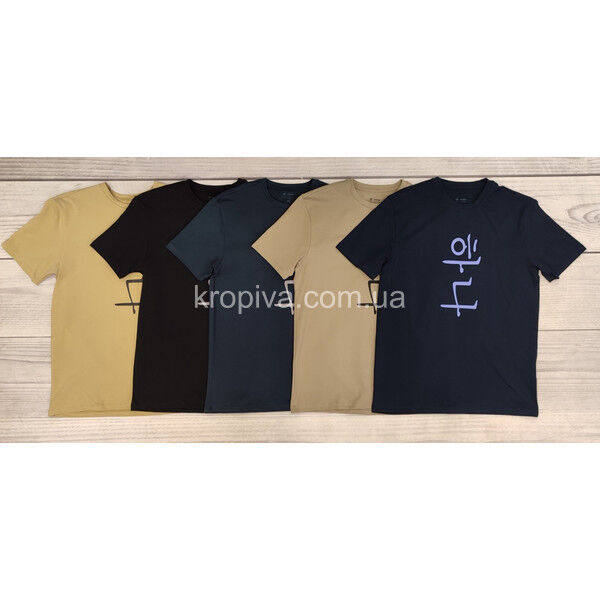 Мужская футболка Samo 55104 норма оптом 300525-048