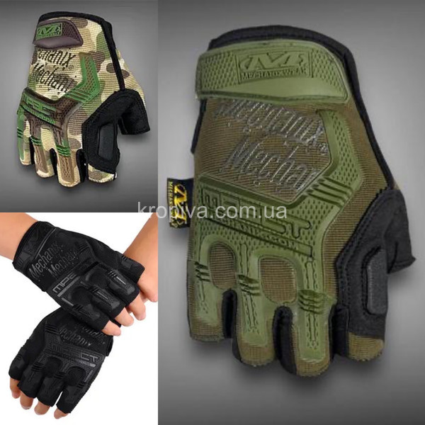 Перчатки тактические беспалые Mechanix M-Pact для ЗСУ оптом 020625-772