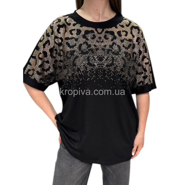 Женская футболка 25110 оверсайз оптом 110625-696