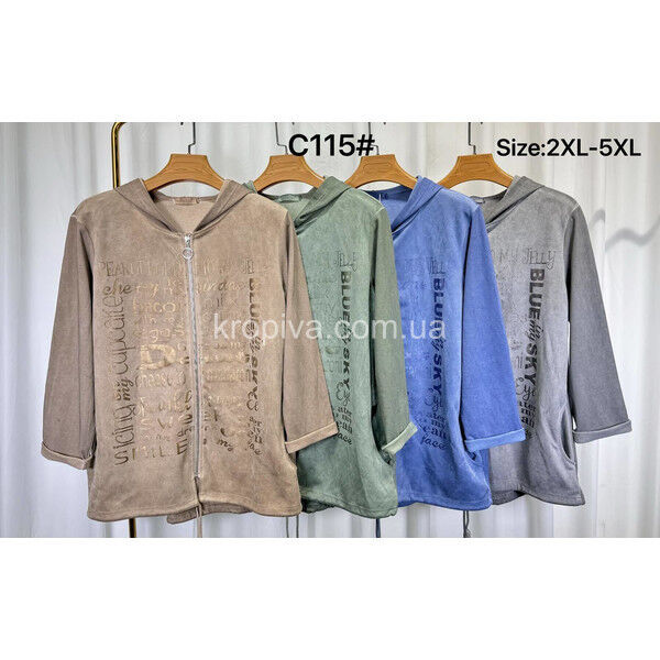 Женская ветровка 115 батал оптом 230625-092