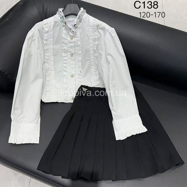 Дитяча сорочка с138 школа оптом 080725-19