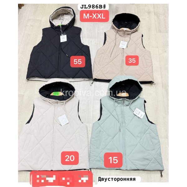 Женская жилетка 9886 норма оптом 110725-058