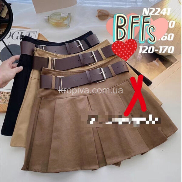 Детская юбка 2241 школа оптом 120725-56
