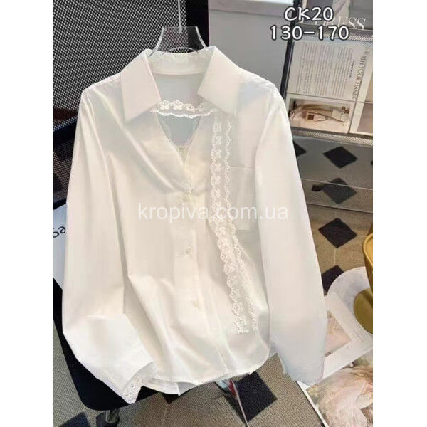 Детская рубашка ск20 школа оптом 120725-142