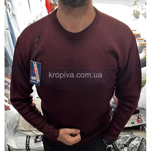 Мужской свитер шерсть норма Турция оптом 180825-636
