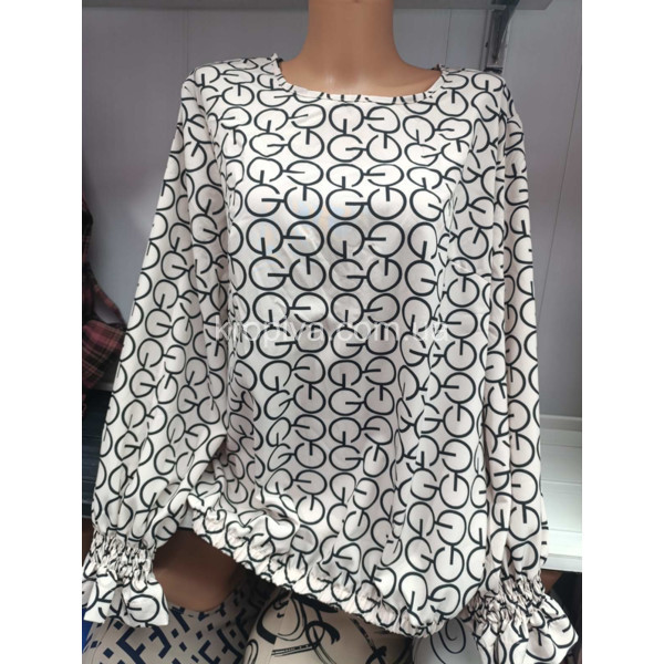 Жіноча блузка 585 напівбатал оптом 240825-758