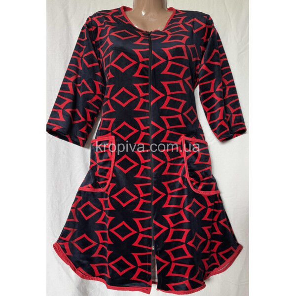 Женский халат велюр оптом 250825-744