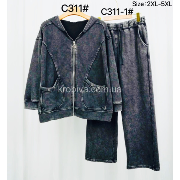 Женский костюм 311 батал оптом 140925-056