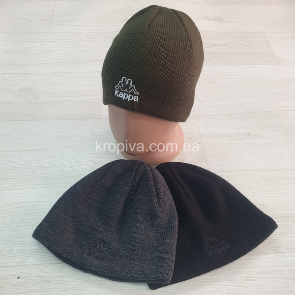 Мужская шапка на флисе микс оптом 160925-710