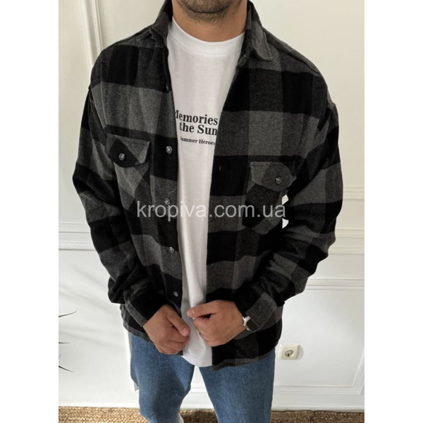 Мужская рубашка шерсть Турция оптом 250925-696