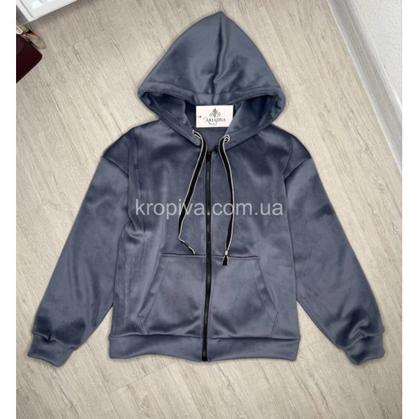Женская кофта на молнии 2490 оптом 011025-14