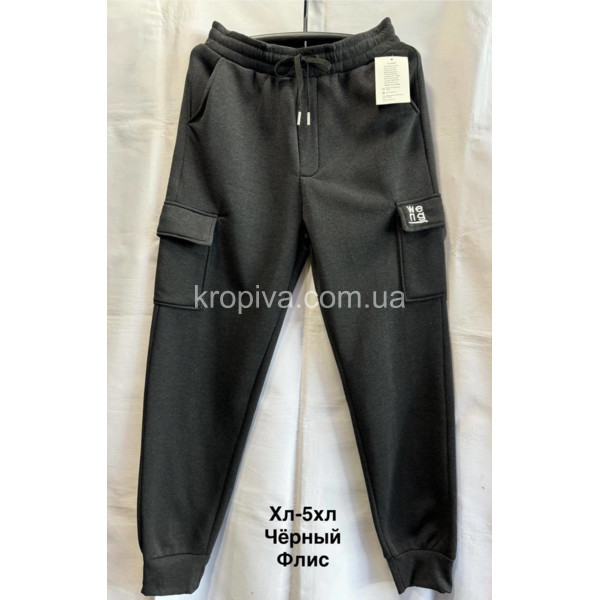 Мужские штаны 2421 флис оптом 031025-180