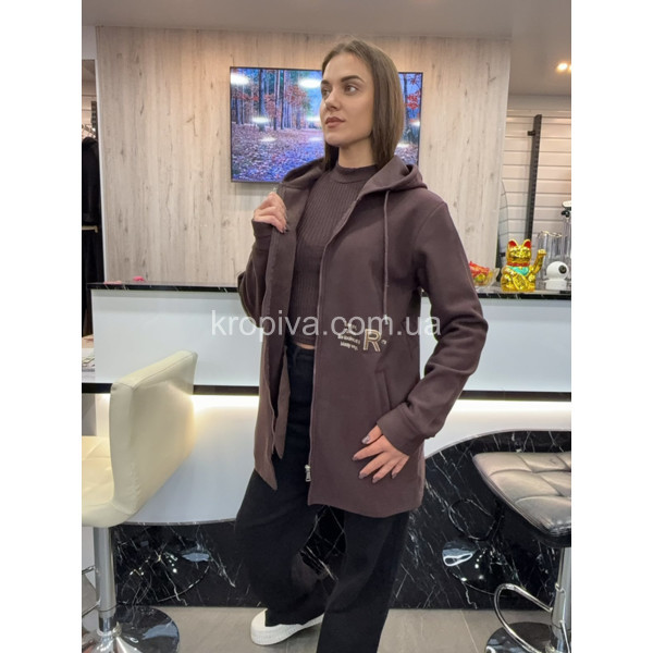 Женская кофта 27012 на микромеху оптом  (031025-699)