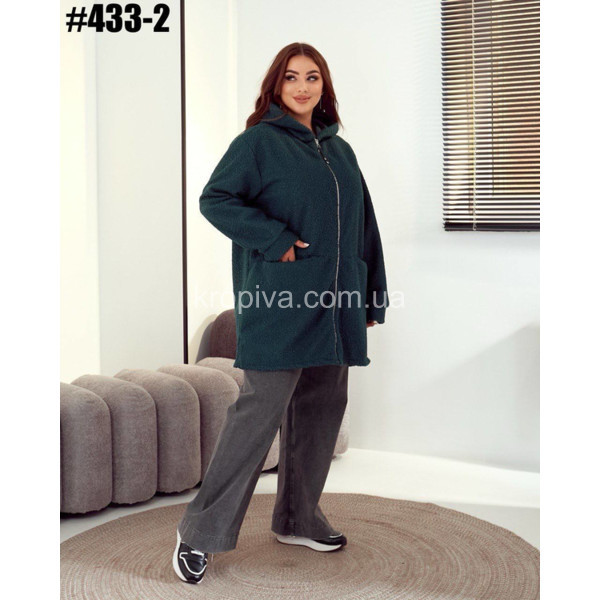 Женский кардиган-шубка 433 батал оптом 061025-759