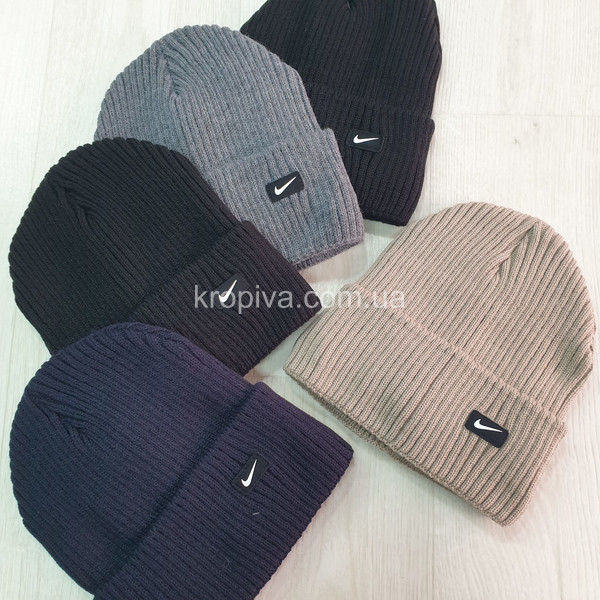 Мужская шапка на флисе микс оптом 101025-699