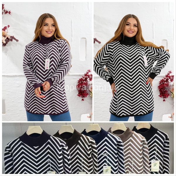 Женская туника батал микс оптом 241025-068