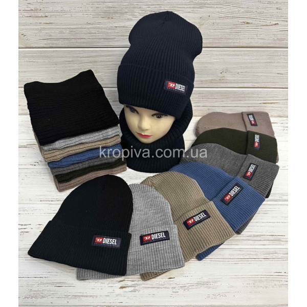 Детский вязанный набор оптом 251025-19