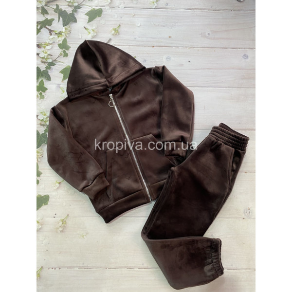Детский костюм 207 королевский велюр оптом 261025-608