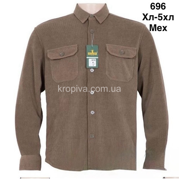 Мужская рубашка норма 696 оптом 011125-24