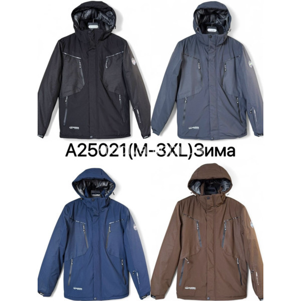 Чоловіча куртка термо норма зима оптом 061125-606