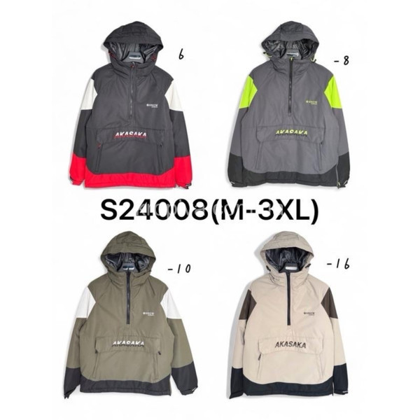 Чоловіча куртка термо анорак зима оптом 061125-616