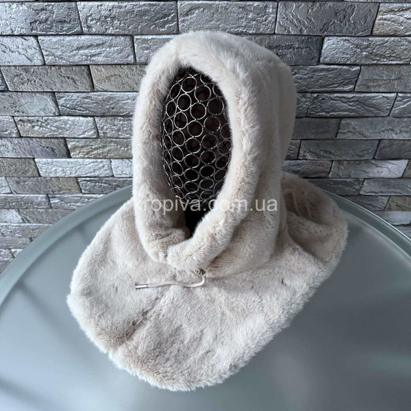 Женский капор 25-034 регулятор шнуровка + молния оптом 091125-68