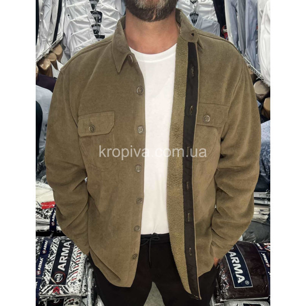 Мужская рубашка на меху Турция оптом 081125-623