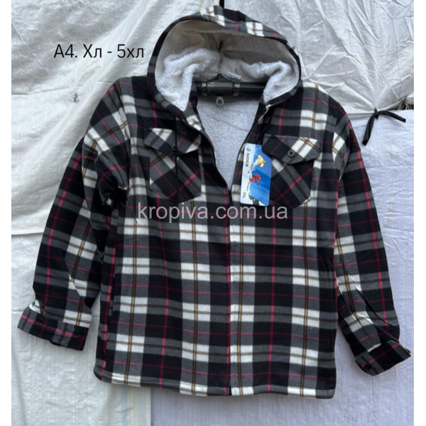 Мужская рубашка на меху микс оптом 221125-660