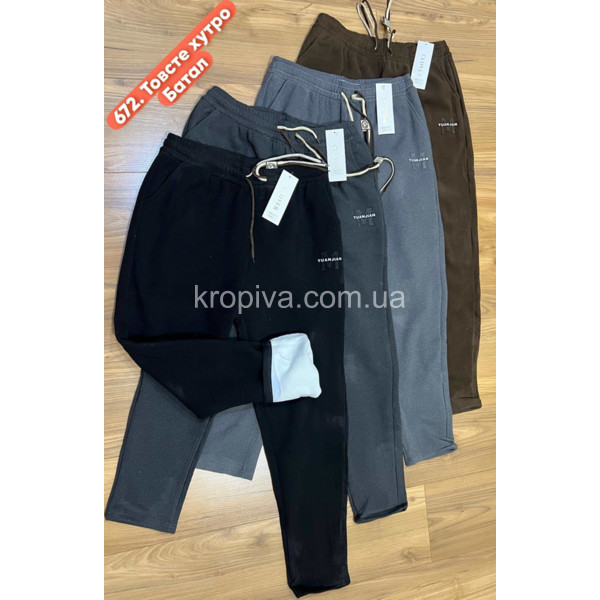 Жіночі спортивні штани батал оптом 221125-740