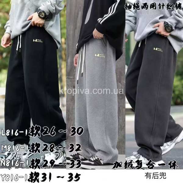 Детские спортивные штаны 29-33 оптом 281125-709