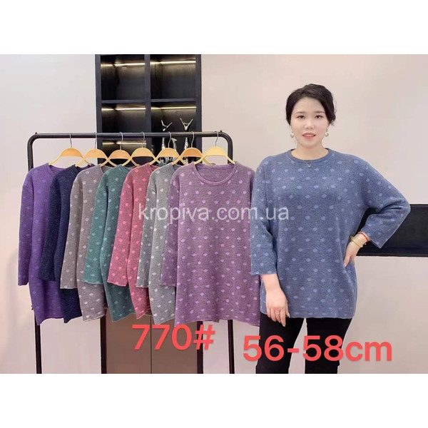 Женский свитер батал микс оптом 071225-0169