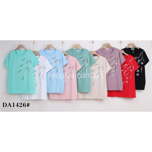 Жіноча футболка мікс оптом 040125-0132