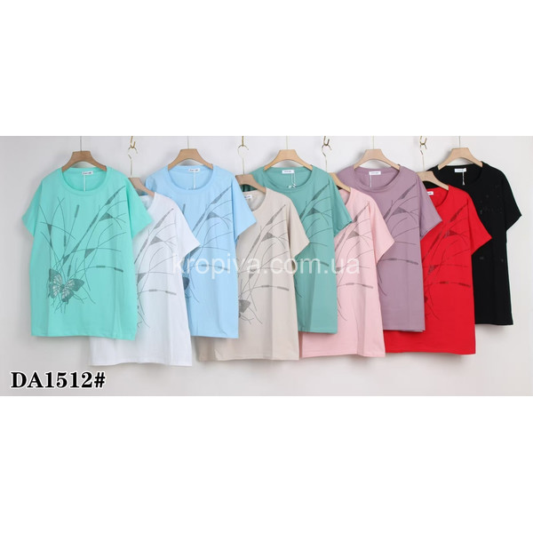 Жіноча футболка мікс оптом 040125-0152