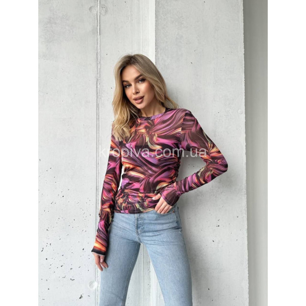 Жіночий стильний лонгслів 1469 оптом 090126-139