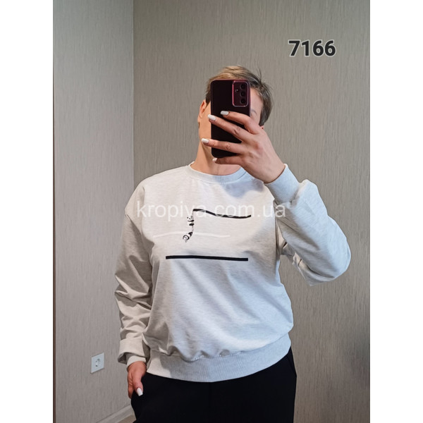 Женский  свитшот 7166 оптом 110126-53